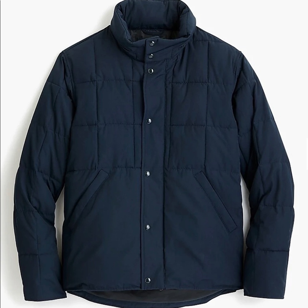 J. Crew Nordic Quilted Jacket | Puffer Jacket | Men’s Winter Jacket | Size M